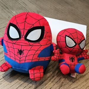 Marvel Spider-Man Plush Duo - Red and Blue
